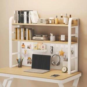 책상 상부장 타공판 철제 상판 학생 데스크