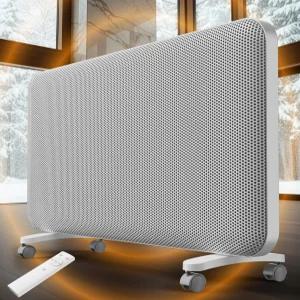 대형 객실용 랜디글 대류 적외선 공간 히터 온도 조절기 포함 1500W 전기 24시간 타이머 360° 전실 난방