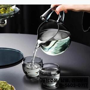 완전 자동 유리 차 세트 도자기 주전자 찻잔 메이커 주입기 양조기구 도구