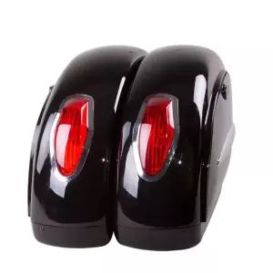 슈퍼커브 가죽가방 바이크 사이드백 오토바이 리어 한쌍