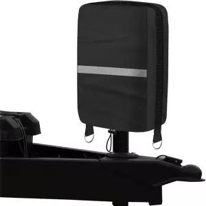 전기 잭 커버 방수 600D 옥스포드 RV 여행 트레일러 야외 보호 혀 먼지 9 L X 7.5 W 18 H 블랙