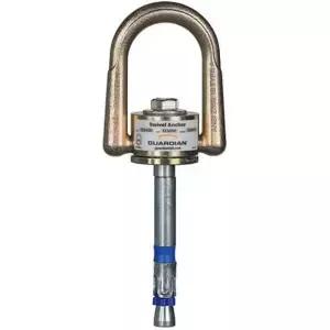 가디언 10010 10K 회전 앵커 5/8인치 x 6인치 확장 풀 사이즈 D링 아연 도금 스테인리스 스틸