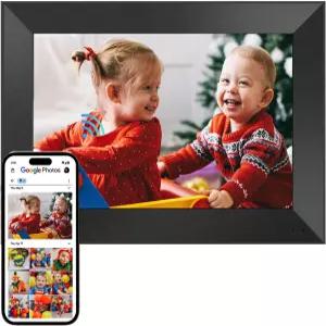 코질라 디지털 사진 프레임 WiFi 스마트 무료 무제한 저장 공간 앱 이메일을 통해 가족 및 친구와 공유