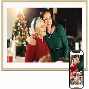 디지털 액자 15.6인치 대형 WiFi 32GB 용량 1920 * 1080 IPS FHD 터치스크린 전자 슬라이드쇼 테이블탑