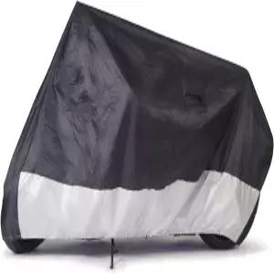 버즈 스포츠맨 모터사이클 커버 블랙 방수 유니버설 핏 최대 114인치 모델 MC-8