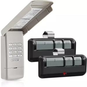 877MAX 차고 문 열림 키패드 2팩 893MAX 리모컨 1993년 1월부터 제조된 트마스터 체임벌린 장인 장치와