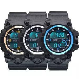 AO-1901B 방수) 전자시계 남자 남성시계 학생시계 남성시계 남자시계 남자남성시계