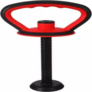 조절 가능한 케틀벨 손잡이 베이스 너트 포함 40파운드 무게판 미끄럼 방지 그립 부착으로 집이나