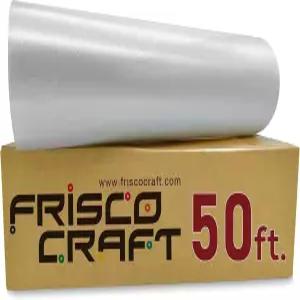 비닐 롤용 프리스코 크래프트 클리어 전사 테이프 u2013 레이 플랫 도포 크리컷 실루엣 데칼용 미디엄 택