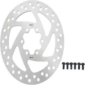 로드 바이크 산악 자전거 전기 스쿠터 BMX MTB를 위한 볼트 6개 홀 스테인리스 스틸 브레이크 로터 교체용