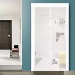 [콩심팥심]현관문 자석방충망 모기장교체 현관150x230cm/대형 문모기장