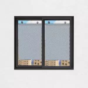 [하프클럽/셀러허브]롤 블라인드 창문 암막커튼 방염 실버 37X125cm