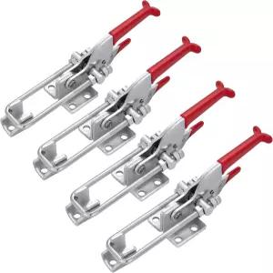 액세스바이 셀프 잠금 대형 토글 래치 2000Lbs 홀딩 용량 기계 스모커 뚜껑 타이어 캐리어 등을 위한 조절