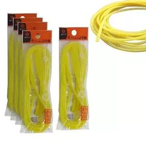 노란 55cm 고무줄 기저귀 호스 밴드 20개