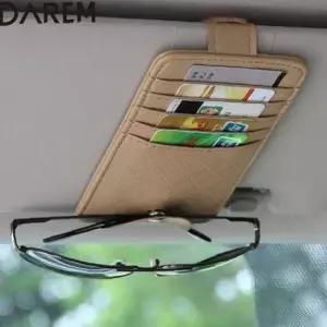 다름 파인 차량용 선바이저 멀티 선글라스 카드 포켓