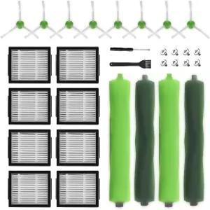 로봇 룸바 i1+ i7+ i3+ i4+ i6+ i8+ J7+ 플러스 시리즈 진공청소기에는 롤러 브러시 4개 필터 8개 사이드