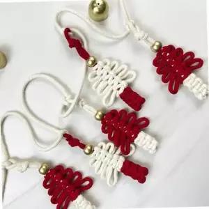 크리스마스 트리가랜드 마크라메 만들기 DIY 키트