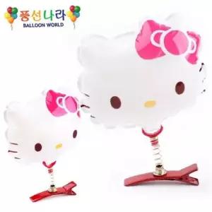 풍선나라 풍선집게핀 키티 1개