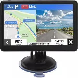 음성 안내 및 속도 카메라 경고 기능이 있는 자동차용 7인치 내비게이션 시스템 MRSXWPY GPS 미주 지도