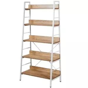 [하프클럽/셀러허브]책장 거실책장 사무실책장 무늬목 장식장 5단