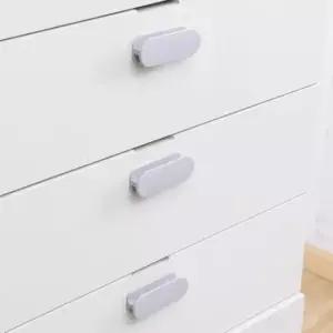 베란다손잡이 무타공 부착식 손잡이 서랍장 창문 폴딩도어