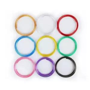 철사공예 메탈릭 철사 알루미늄 와이어 공예 4.5mmx1.5M