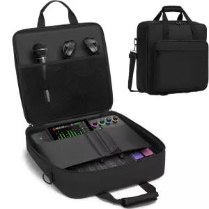 로드캐스터 프로 II/YAMAHA/매키 사운드 믹서 보드와 호환되는 장비용 크신스백 DJ 백 팟캐스트 기어