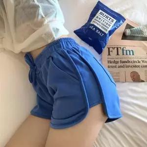 여성 헬스 반바지 랍빠 숏팬츠 조깅 트레이닝 밴딩 돌핀 팬츠