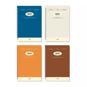 [셀러에이드]노트 공책 필기 학습 문구 88매 150 X 220mm 중3호 스프링