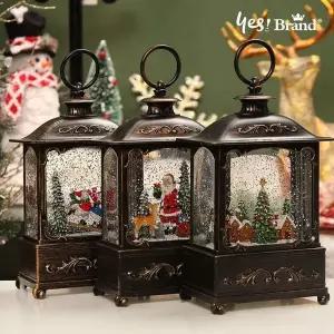 [하프클럽/셀러허브]크리스마스 와이드 오르골 워터볼 조명