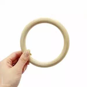 우드고리 12.5cm 우드링 마크라메 나무링 UWE1D84E