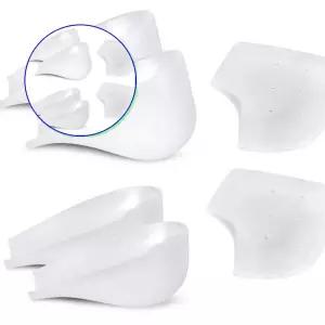 쌍문상회 자연스러운 키높이깔창 3cm 실리콘 남성 뒤꿈치 쿠션 패드