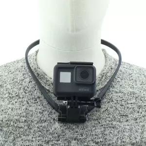[셀러에이드]액션캠 1인칭 촬영 넥 마운트 스트랩 목걸이 휴대폰 고프로 호환