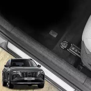 투싼NX4 도어스텝커버 스크래치방지 튜닝용품