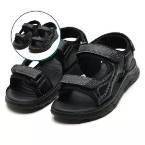 쌍문상회 편안한 남성샌들 찍찍이 스트랩 여름 데일리 캐주얼 슈즈