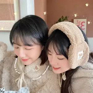 뽀글이 귀도리 3color 넥워머 귀마개 겨울귀마개 방한귀마개 겨울귀마개 털목도리