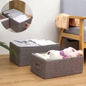 [골드스마일]의류정리함 장난감 보관함 접이식 패브릭원단 다용도박스