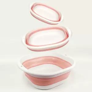 폴딩 접이식 대야 세숫대야 (대형) 폴딩접이식대야 휴대용세숫대야