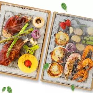 꾸버스 일회용 바베큐 그릴 투 캠핑 화로대 휴대용 숯불