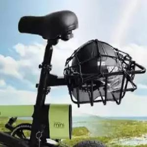 앞바구니 바구니 부품 미니벨로 전기 전면 바구니+고정 바스켓 커버 송망 자전거