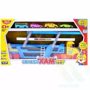 위라이즈 뽀로로 맥스 캐리어카 자동차장난감세트 장난감자동차 어린이날선물 트럭캐리어 미니카세트