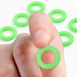 [오너클랜]야광링 50P 캠핑 단조팩 캠핑팩 낚시 형광링 고무링 야광