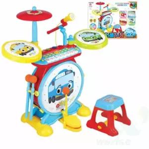 위라이즈 꼬마버스타요 뮤직 플레이세트 피아노장난감 악기장난감 아기악기세트