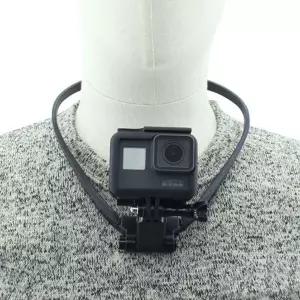 액션캠 1인칭 촬영 넥 마운트 스트랩 목걸이 휴대폰 고프로 호환