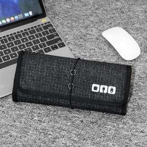 전자 정리함 코드 파우치 여행용 케이블 충전기 휴대폰 핸드폰 액세서리 가방 USB 기술 운반 케이스 롤업