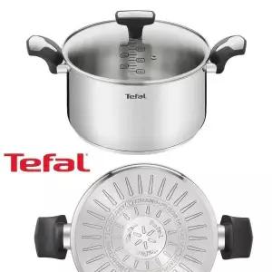 테팔 뚜껑 양수 스텐 냄비 인덕션 모든화구용 24cm 전골 찌게