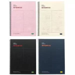 [문구] 2호노트8개 수학용스프링노트 스프링노트세트 스프링노트 2호