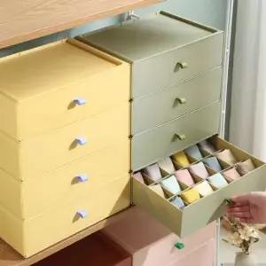 [오너클랜]정리용 수납함 의류 보관함 속옷 정리함 분리형 서랍 정리박스