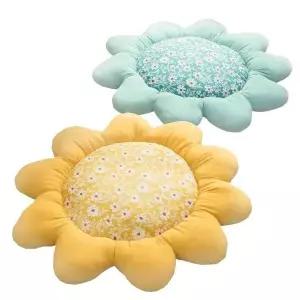 해바라기 대형 방석 거실 카페 인테리어 쿠션 2종 의자방석