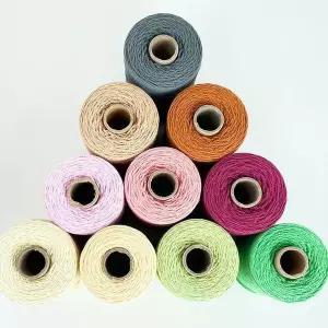 [하프클럽/셀러허브]컬러 면로프 - 매듭공예 면실 뜨개실 1mm 4mm